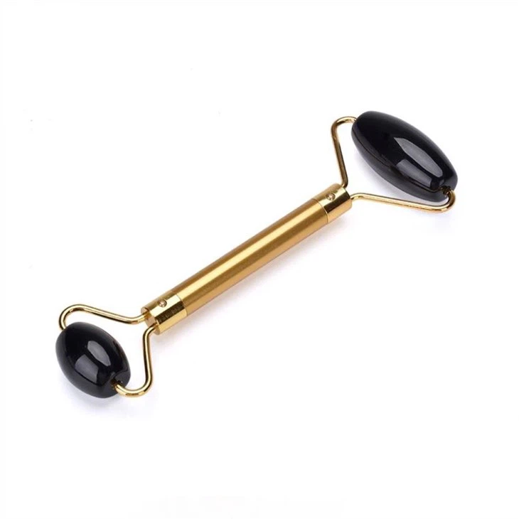 Roller Wajah Kristal Obsidian Hitam