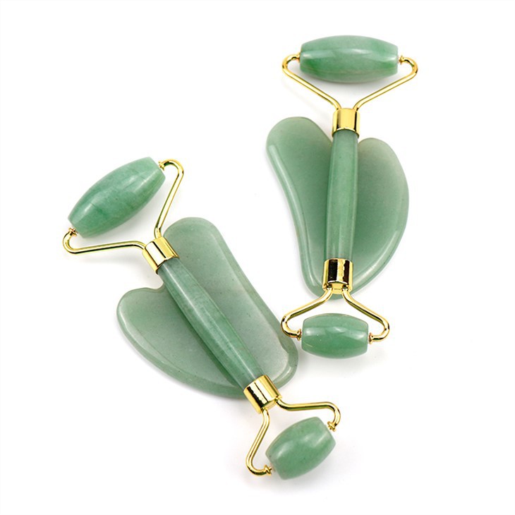 Massager roller wajah kristal