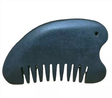 Blcak Bian Batu Sisir Bentuk Alat Gua Sha