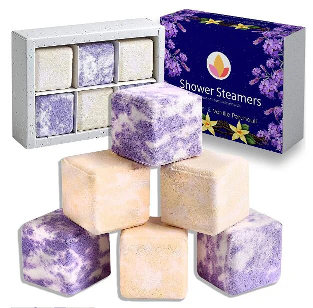 Kapal uap pancuran lavender aromaterapi spa spa spa hadiah