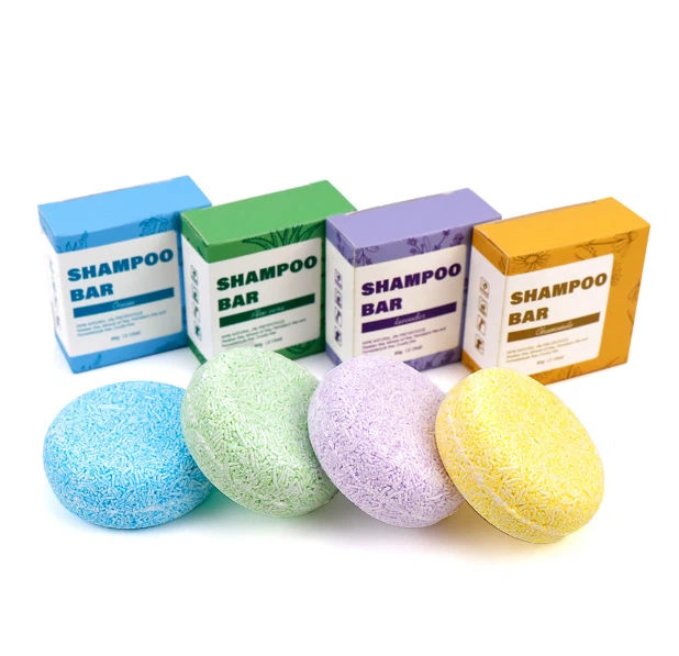 Sabun batang sampo untuk rambut kulit kepala kering