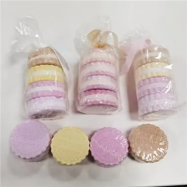 Bom mandi bentuk biskuit