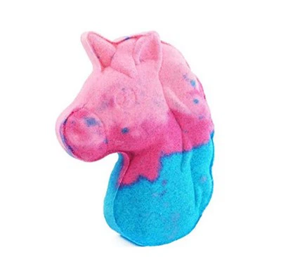 Bom mandi pelangi unicorn alami