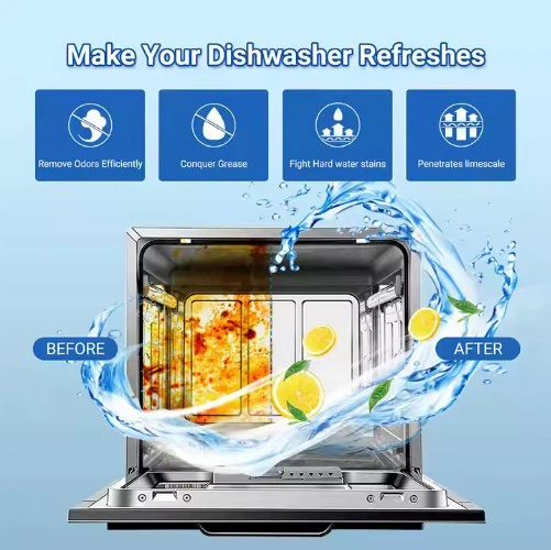 Eco Friendly Remove Odors Dishwasher Cleaner Tablets