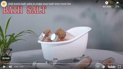 Tampilan Produk Garam Mandi